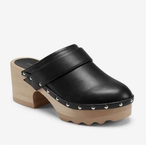 NWT Aerosoles Pedro Clog - size 11 - black